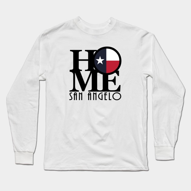 HOME San Angelo Long Sleeve T-Shirt by HometownTexas